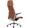 Эргономичное кресло Match HB, коричневая кожа | Bartoli Design
