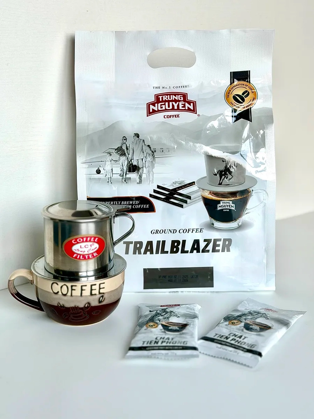 Набор для кофе по-вьетнамски Trailblazer 30пак. + фин 210мл
