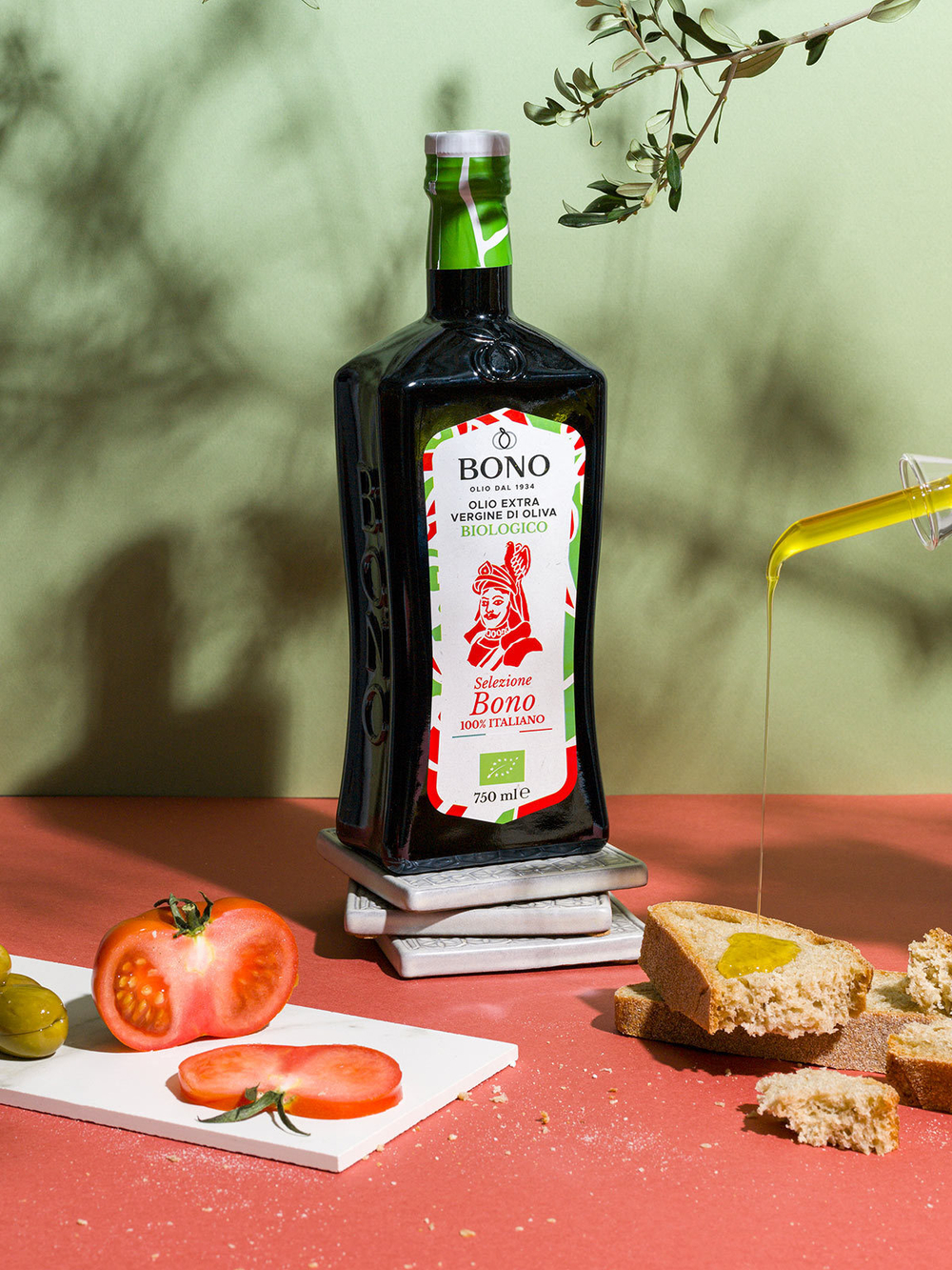 Оливковое масло BONO Italian Organic 500ml Сицилия