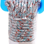 Веревка бельевая, хозяйственная плетённая Селфи, 4 мм, 20 м, микс