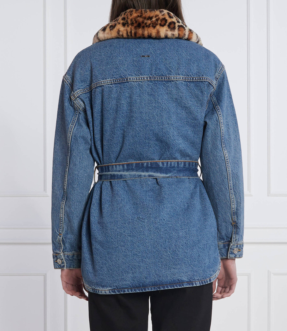 Джинсовая куртка Liu Jo - голубой(UF2112 D4746)