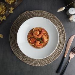 Тарелка глубокая 250 мл d 21 см h7,2 см для пасты   Noble [1]