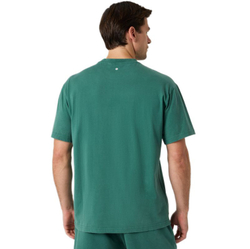 Мужская теннисная футболка Björn Borg Classic Print - mallard green