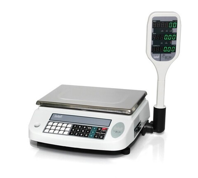 Торговые весы Seller SL203P-30 LED (со стойкой)