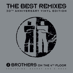 LP: 2 Brothers On The 4th Floor — «The Best Remixes (30th Anniversary Vinyl Edition)» (2023) [2LP Li