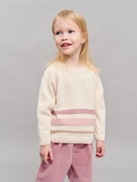 Джемпер вязаный "Цветочек" 0+