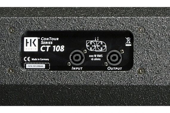 HK AUDIO CT 108 CONTOUR Mid/High пассивная АС, 800Вт, динамик 8 дюймов