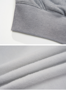 Худи женский Nothomme Monterest vintage washed irregular tie-dye fleece-lined split hoodie