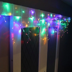 Гирлянда штора 3.0x0.5м "разноцветный" RohsRGB240L