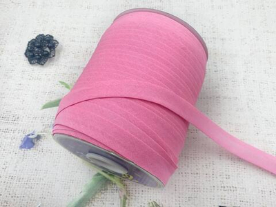 Косая бейка х/б, ш. 1,5 см, розовый