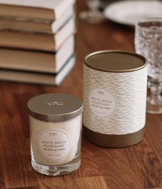 White Birch Rosemary, свеча Coterie, Kobo Candles