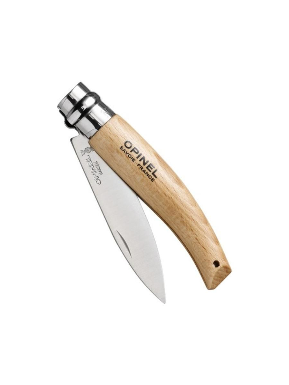 Нож Opinel №8 садовый, нержавеющая сталь, коробка
