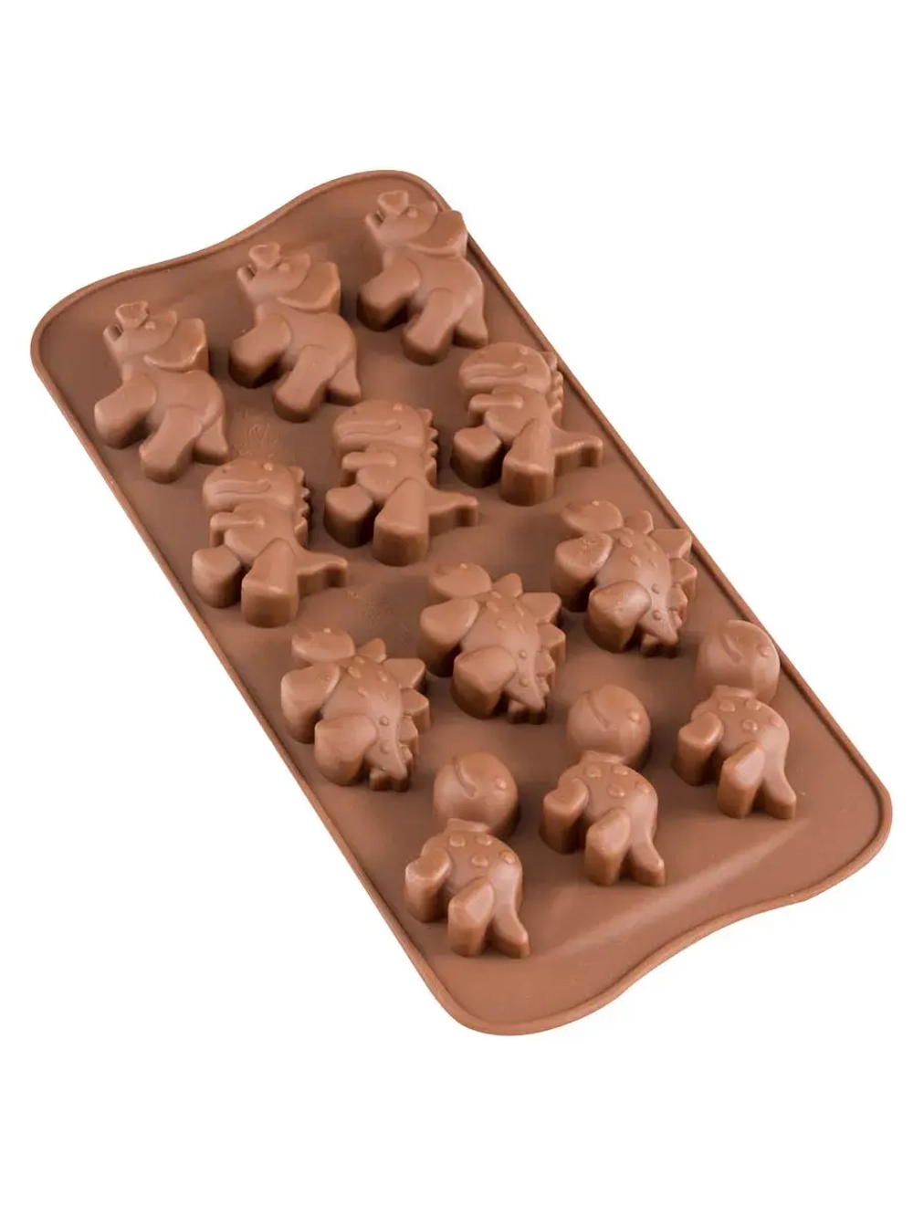 Форма для шоколада силиконовая Дино