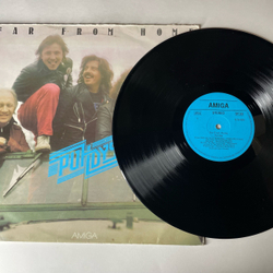 Винтажная виниловая пластинка LP Puhdys Пудис Far From Home (ГДР 1981)