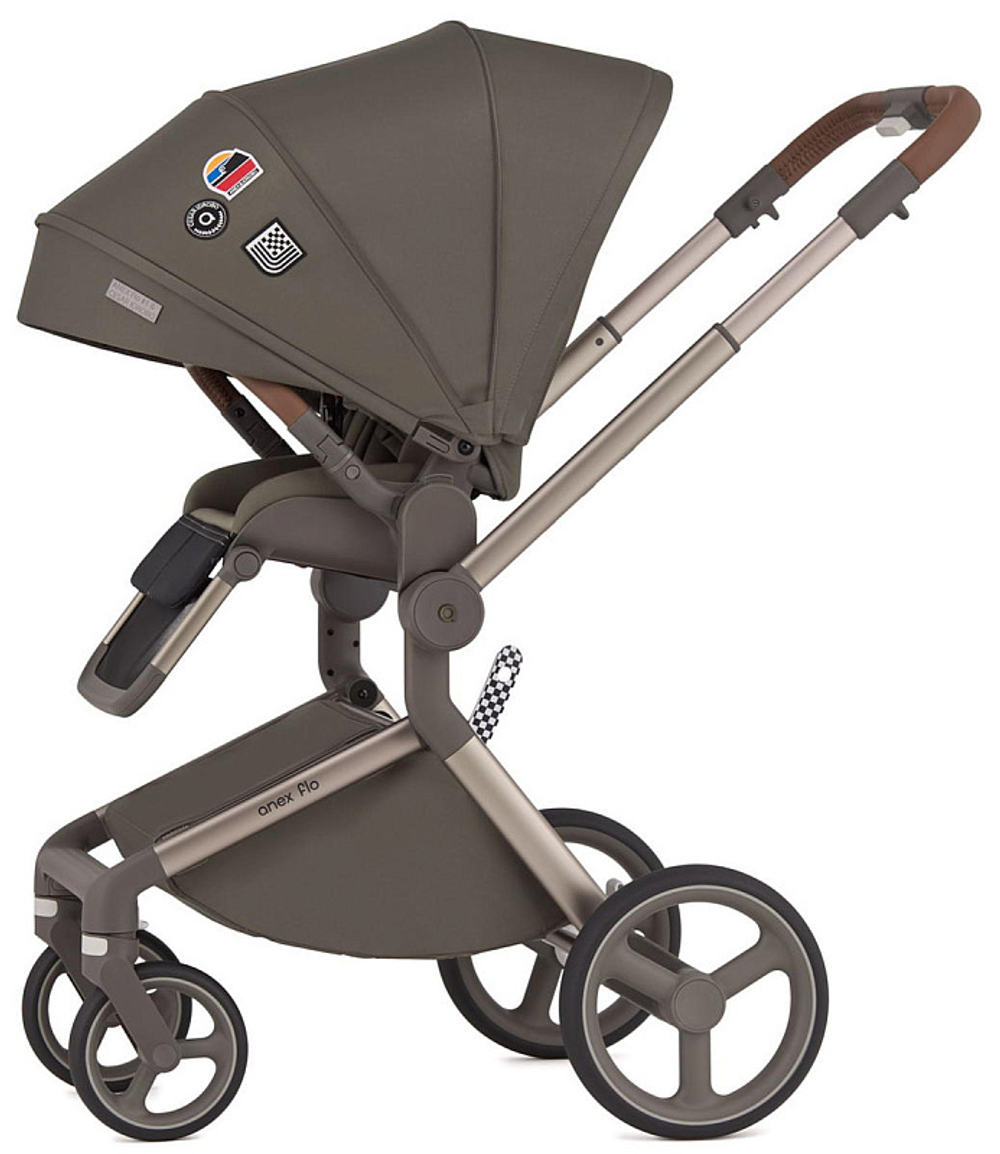 Детская коляска Anex Flo x Avionaut Cosmo 3 в 1 se-01 Cesar/ss-06 Black