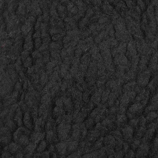 Варежки двойные с мехом (чёрн)