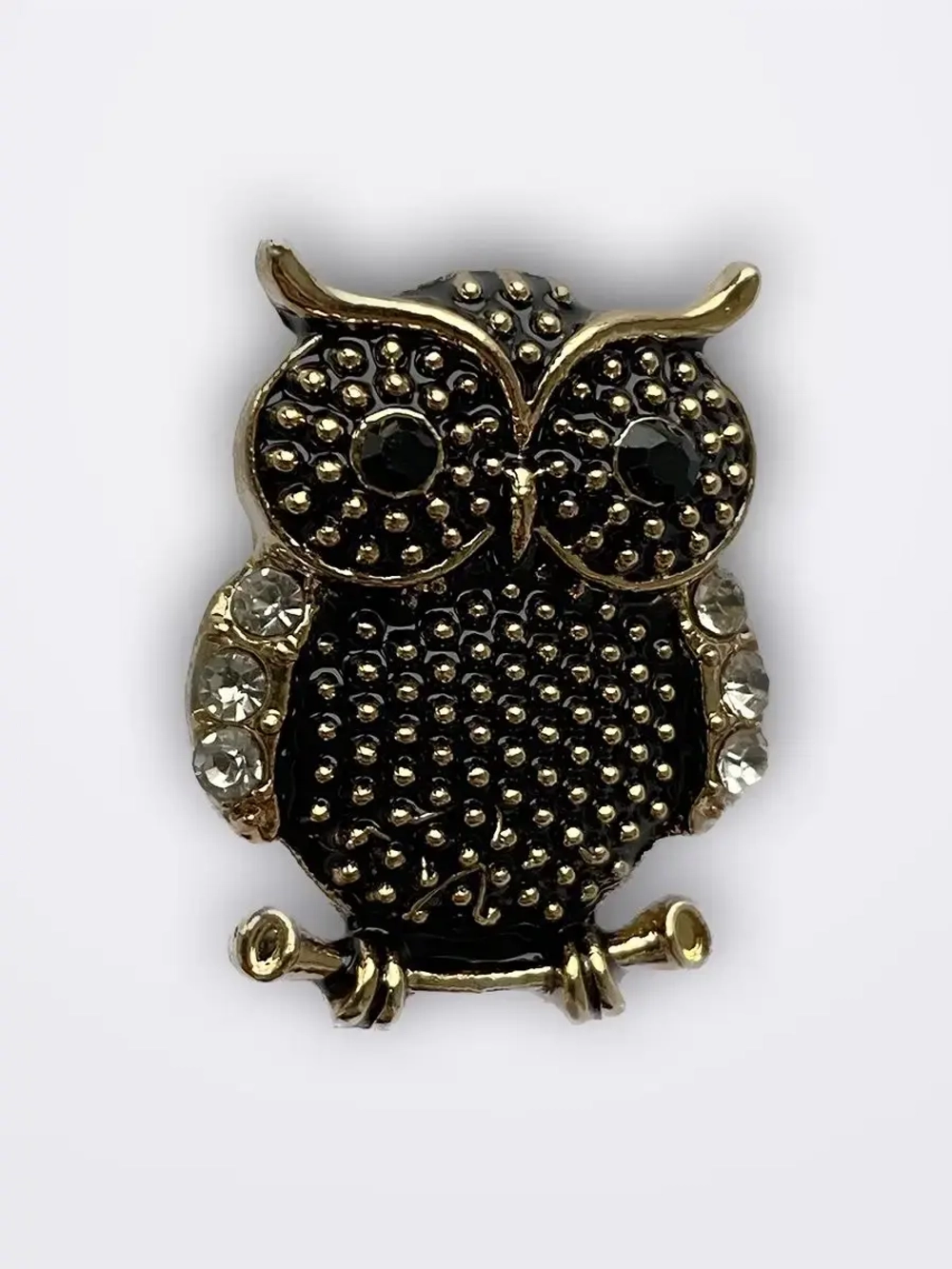 Мини брошь женская "Сова"