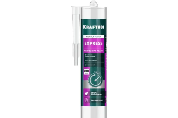 Клей монтажный KRAFTOOL KraftNails Premium KN-990 310мл 32973