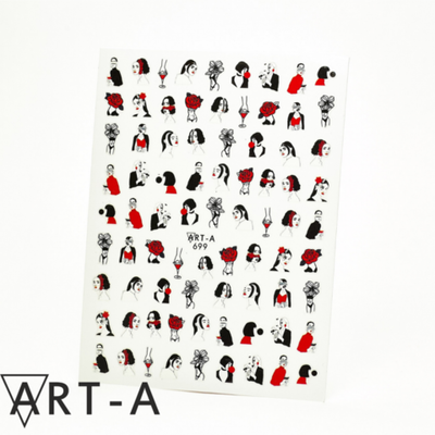 Наклейки 3D Art-A 699 Девушки