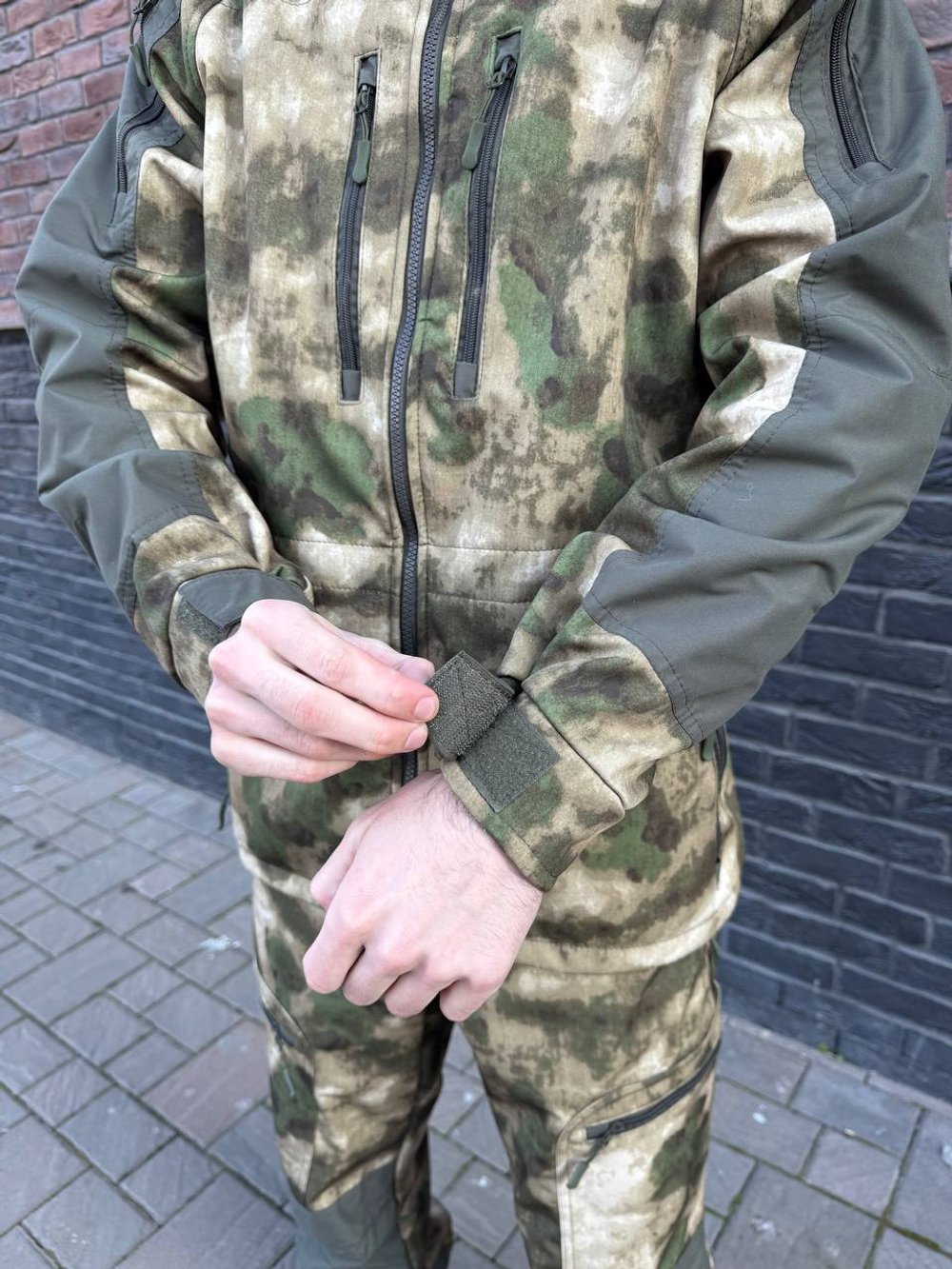 Тактический костюм Штурм softshell / мох