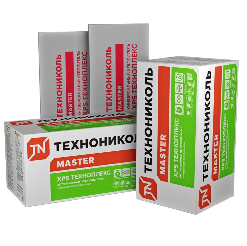 Теплоизоляция Технониколь Техноплекс 1180х580х50 мм 8 плит