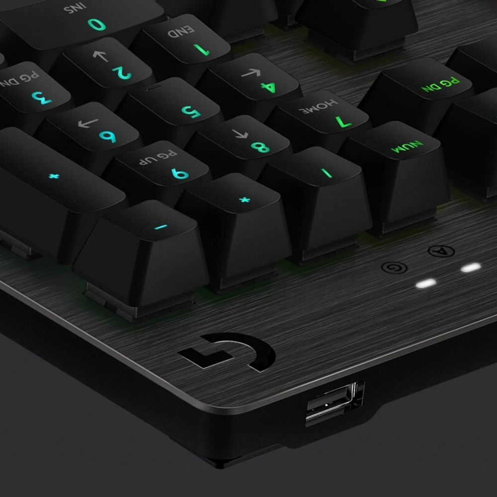 Клавиатура игровая Logitech G513 Tactile LIGHTSYNC RGB, Black