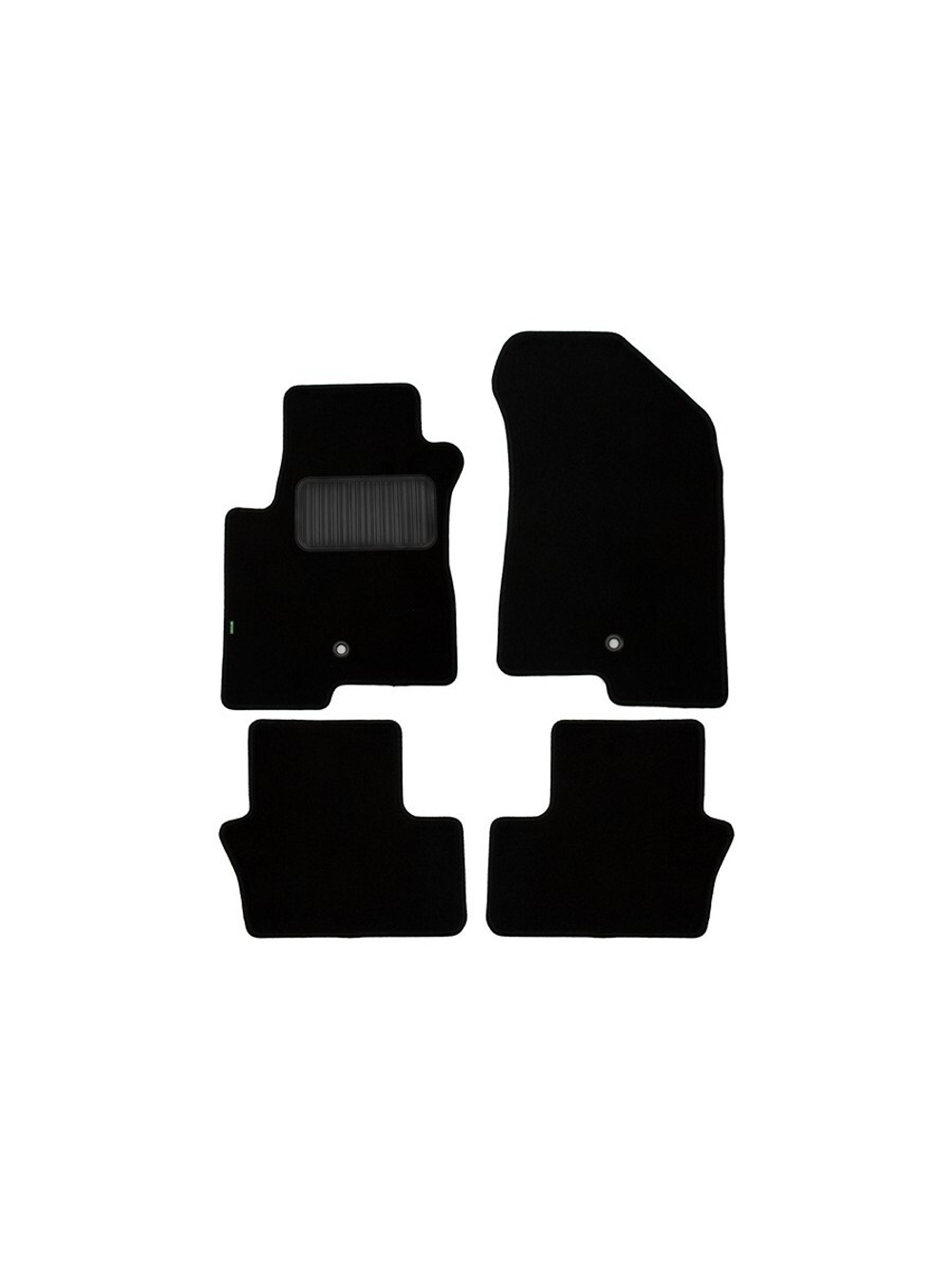 Коврики в салон для DODGE Caliber АКПП 2006-2009, 2009-2013, хэтчбек, 4 шт. (текстиль) KLEVER02130301210KH