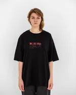 Футболка Омут!Кастом Горизонт Черная