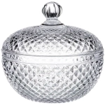 Сахарница с крышкой 320 мл. 12*12 см. высота=11 см. коллекция muza