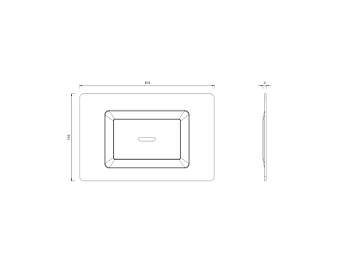 Boheme Мыльница для полки Shiny gunmetal/Глянцевый графит