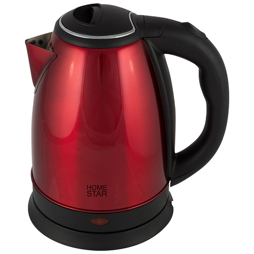 Чайник HOMESTAR HS-1010 стальной, красный (003014)