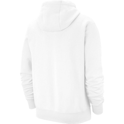 Куртка теннисная Nike Sportswear Club Hoodie PO BB - white/black