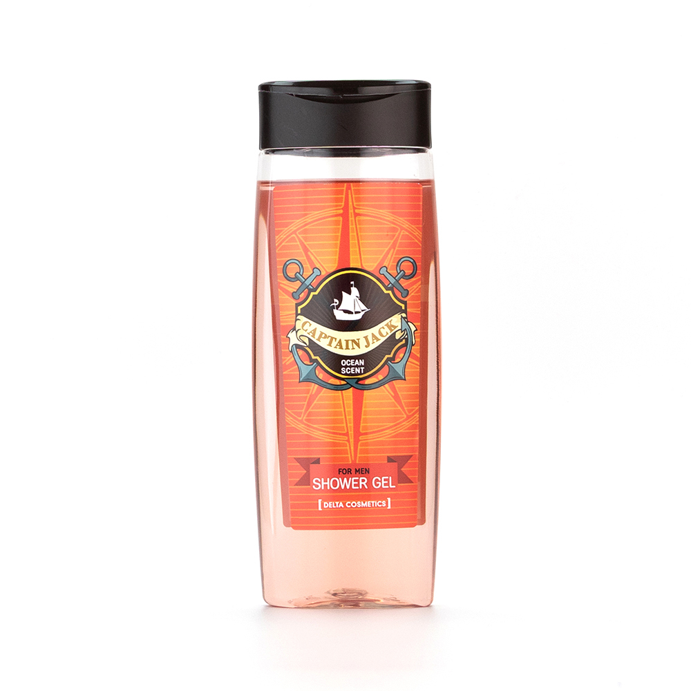 Косметический набор муж. Captain Jack "Ocean Scent" (гель д/душа 250 мл + шампунь 250 мл)