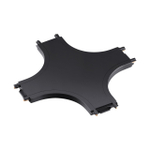 135211 SHINO NT23 000 черный Соединитель с токопроводом "X" для низковольтного шинопровода IP20 48V SMAL