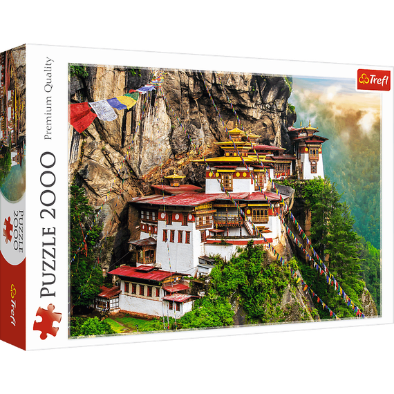 Puzzle &quot;2000&quot; - Tiger&#39;s Nest, Bhutan