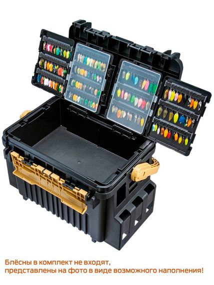 Ящик рыболовный Meiho Versus VS-7090A Black 440x293x293