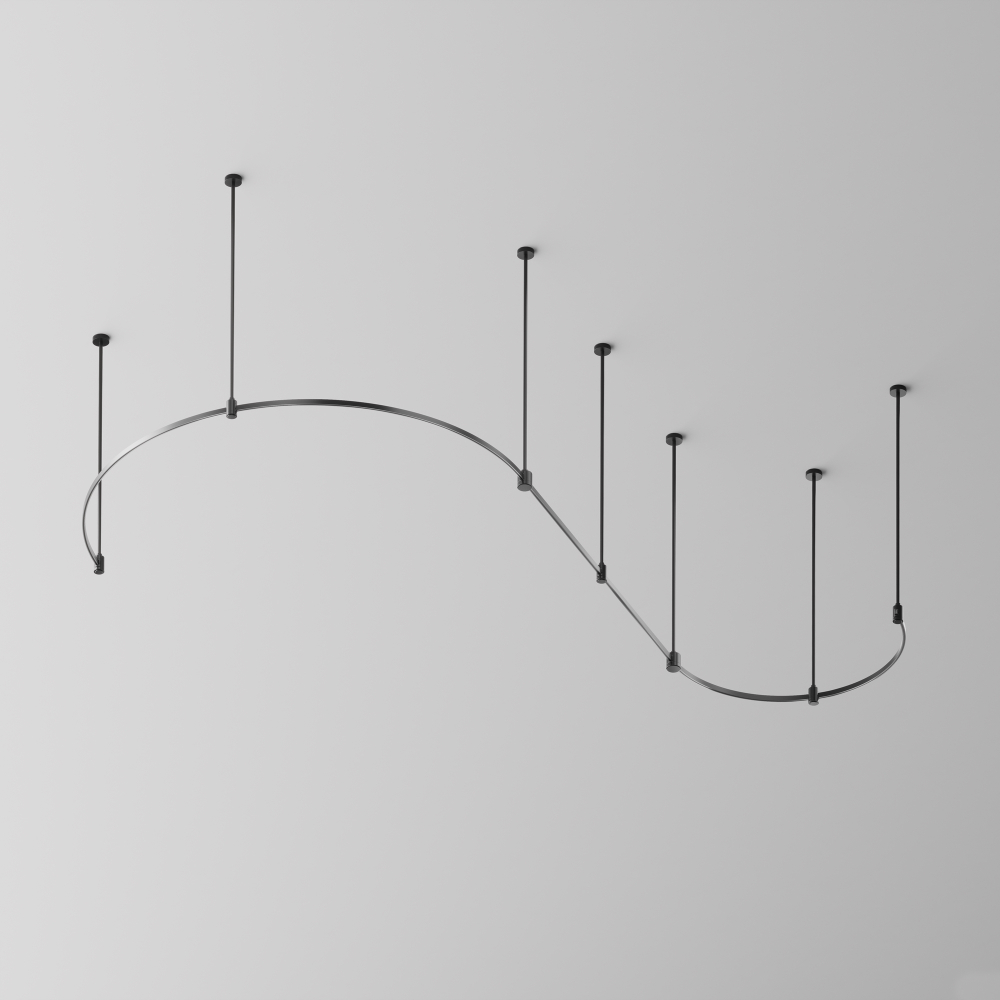 Шинопровод накладной/подвесной Technical TRX154-2SR-D1200-B