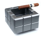 Пепельница Colibri Heritage Cube, Оружейная сталь AT125T3