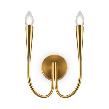 Настенный светильник (бра) FR5253WL-02BS латунь Branches Freya