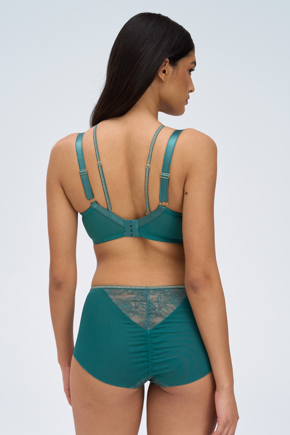 Трусы-слип Chiara Gold Classic Green