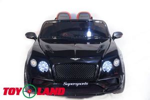 Детский электромобиль Toyland Bentley Continental Supersports Черный фото №2