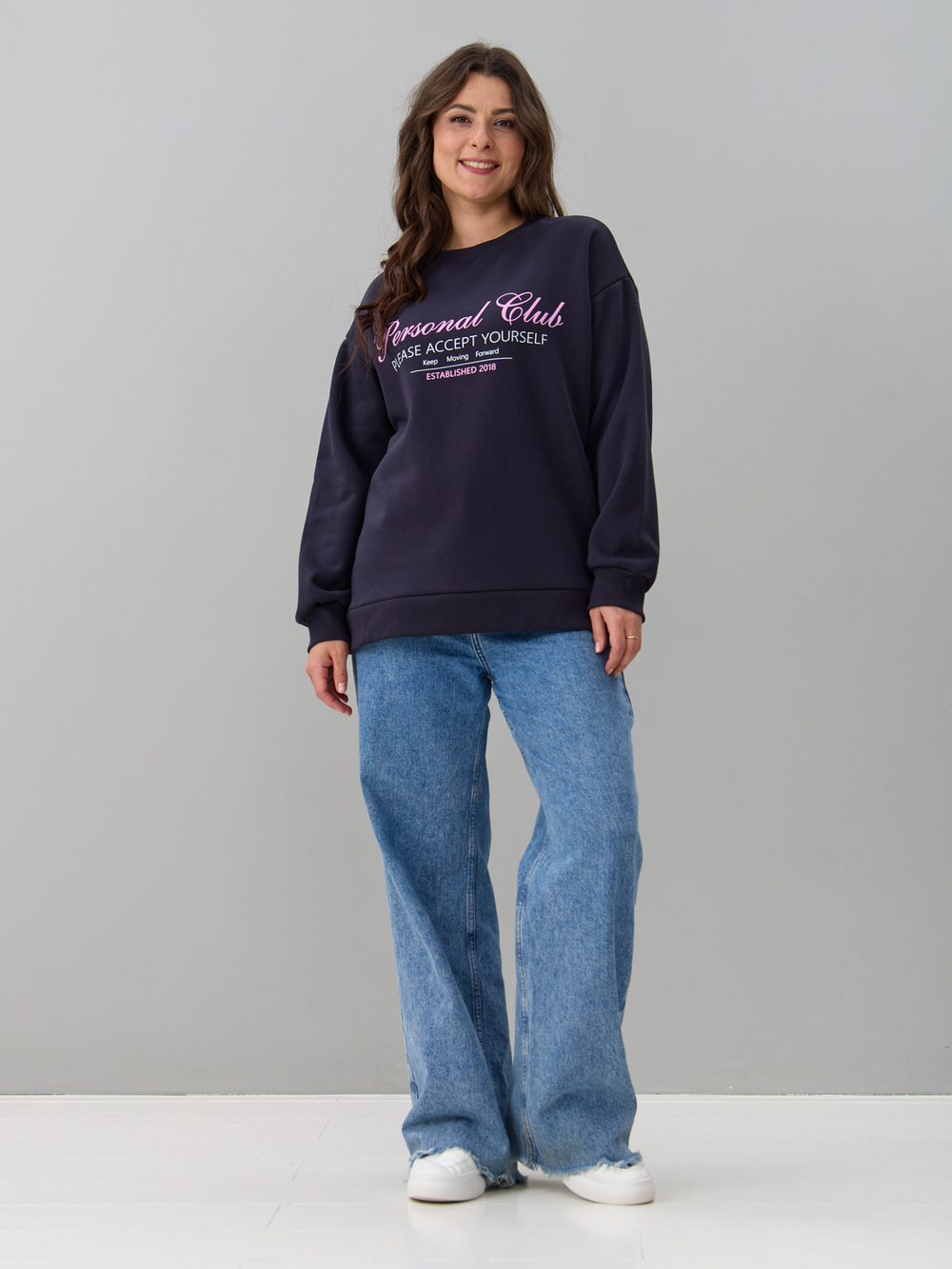 Толстовка Кис-090/графит-п