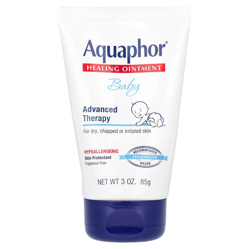 Aquaphor, заживляющая мазь для детей, без отдушки, 85 г (3 унции)
