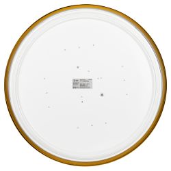 Светильник потолочный светодиодный ЭРА Классик с ДУ Relict 48 Pult SPB-6-60-RC MG 60Вт 3000-6500К Золото