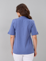 Блузка БЛ-122/фламли-индиго