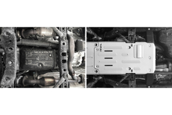 Защита КПП и РК Rival для Toyota 4Runner V (V - 4.0) 2013-н.в./Toyota Land Cruiser Prado 150 (V - 4.0) 2009-2020 2020-н.в., алюминий 6 мм, с крепежом, штампованная, 2333.9543.1.6