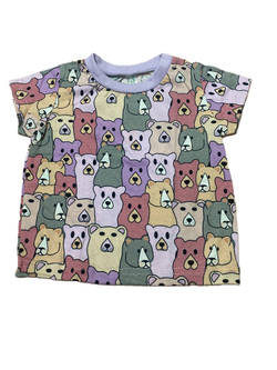 Футболка на девочку из кулирки (100% хлопок) на рост 80 см