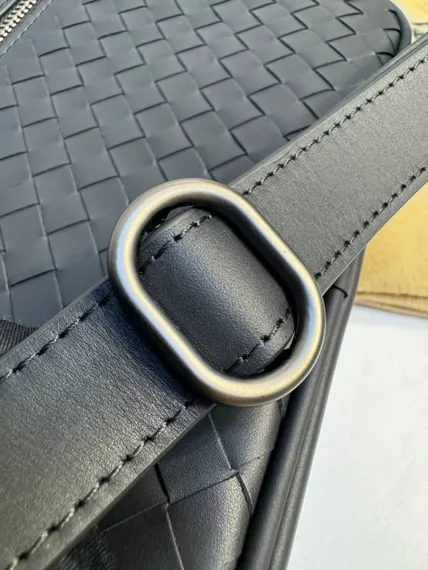 Клатч мужской Bottega Veneta Intrecciato черный