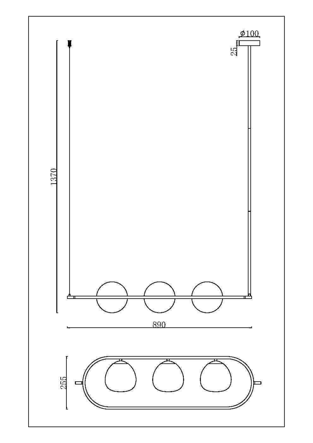Светильник на штанге Maytoni Erich MOD221PL-03BS