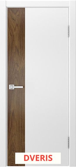 Межкомнатная дверь Принт-1 ДГ (Белая Эмаль)